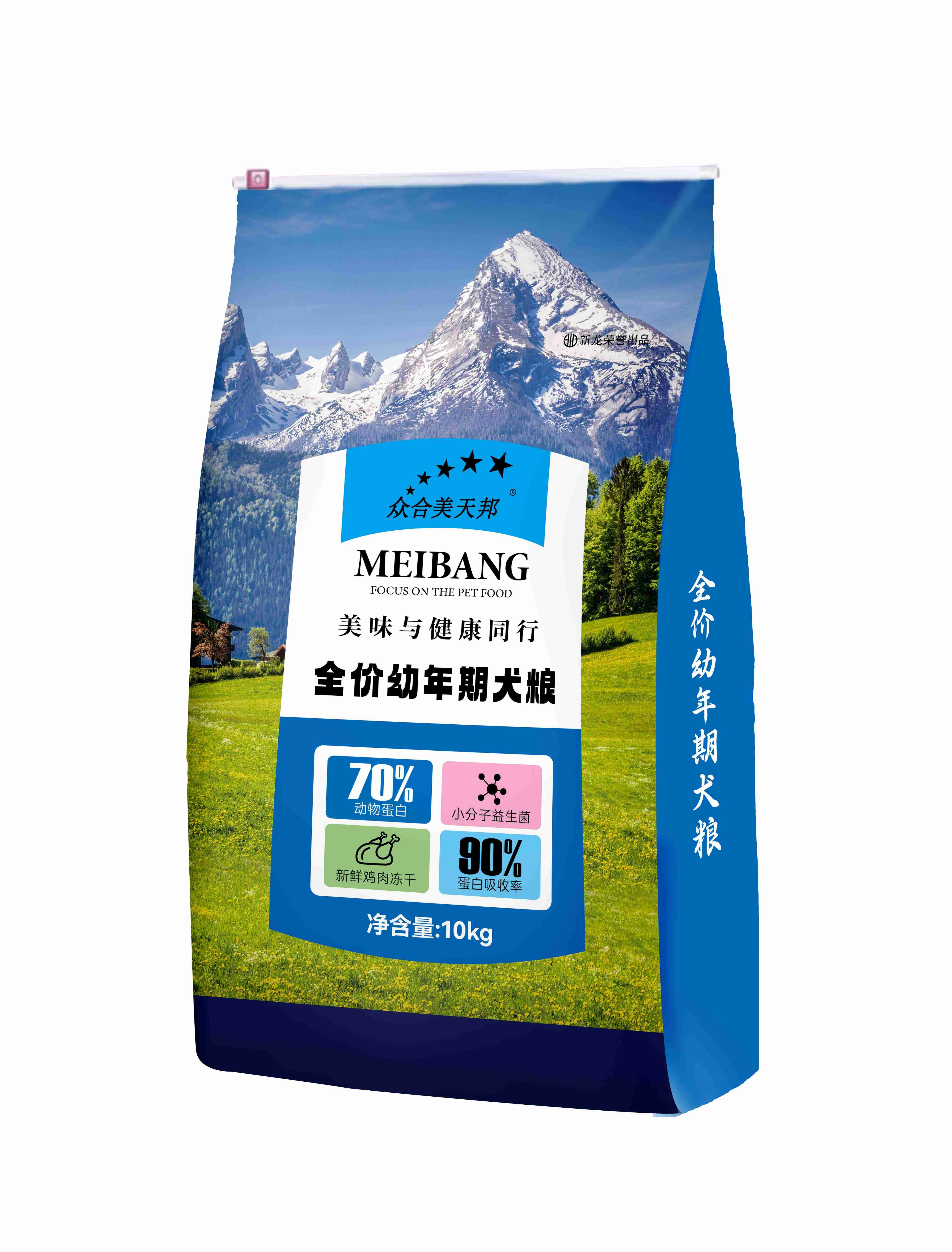 美邦10kg全价幼年期犬粮